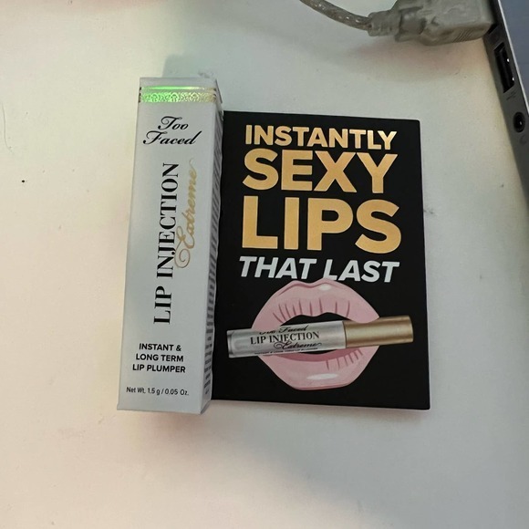 NEW Lip Injection Extreme Lip Plumper HYDRATING PLUMPING LIPGLOSS original clear - Picture 2 of 3